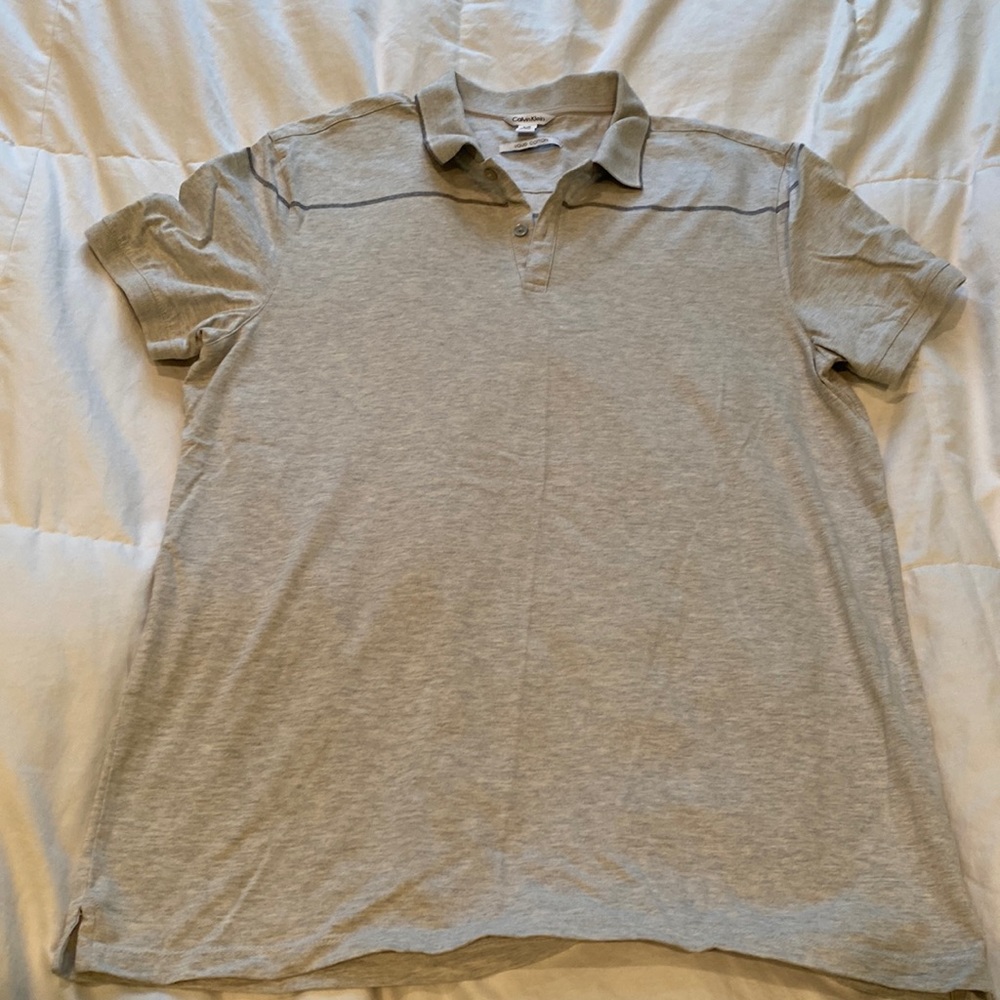 Mens Calvin Klein polo shirt